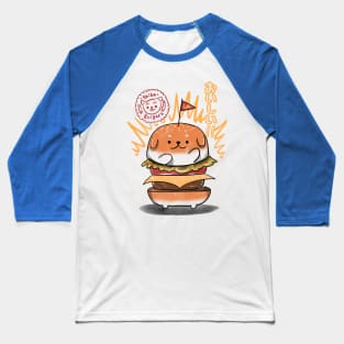 Shiba Burgers Baseball T-Shirt